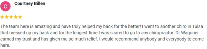 Chiropractic Broken Arrow OK Courtney Billen Testimonial Chiropractic Broken Arrow OK Courtney Billen Testimonial