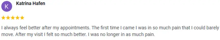 Chiropractic Broken Arrow OK Katrina Hafen Testimonial Chiropractic Broken Arrow OK Katrina Hafen Testimonial