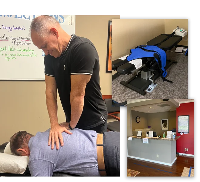 Chiropractor Broken Arrow OK Garen Kirk Adjusting Patient HP Chiropractor Broken Arrow OK Garen Kirk Adjusting Patient HP