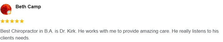 Chiropractic Broken Arrow OK Beth Camp Testimonial